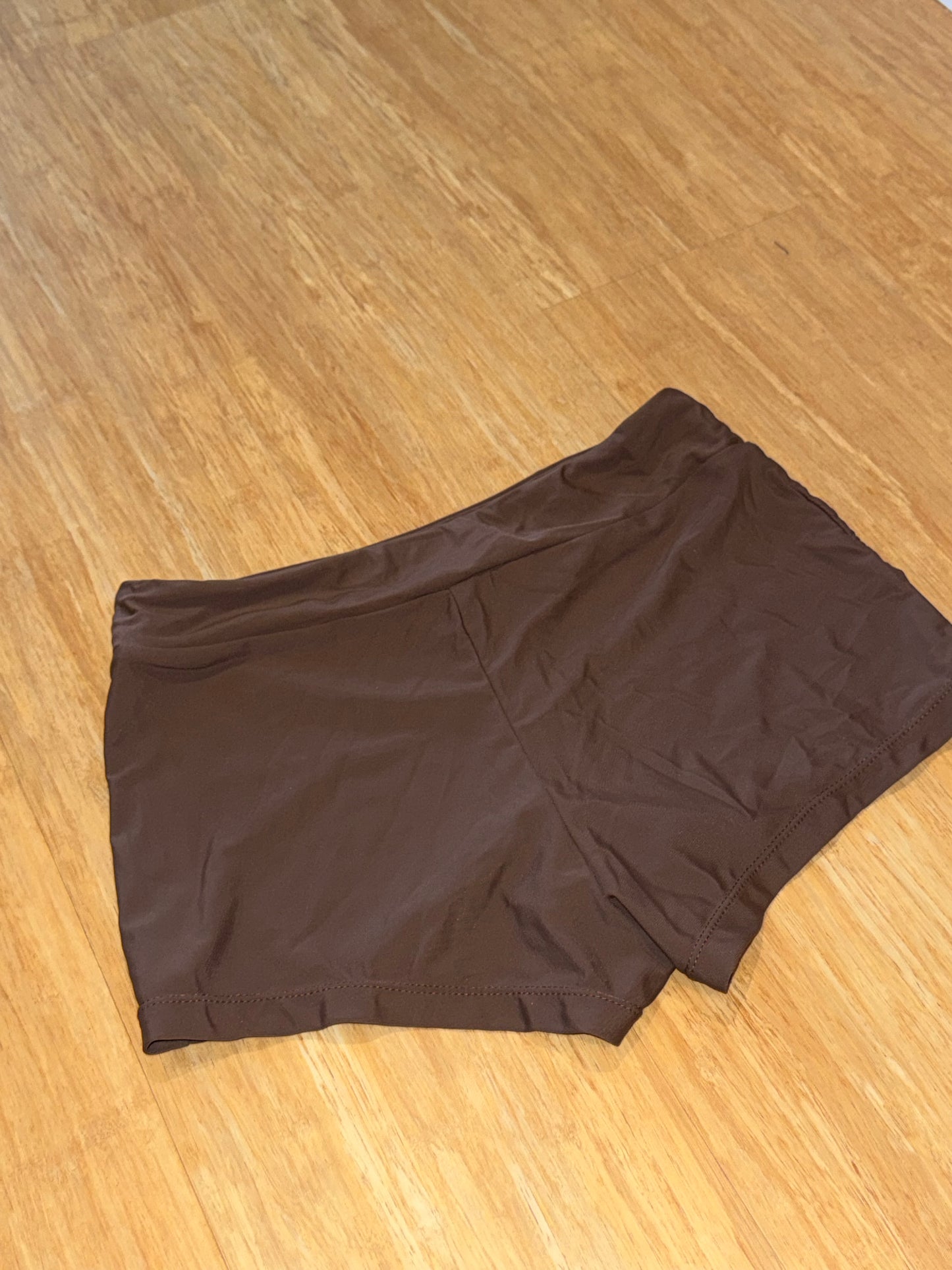 Sample - brown shorts