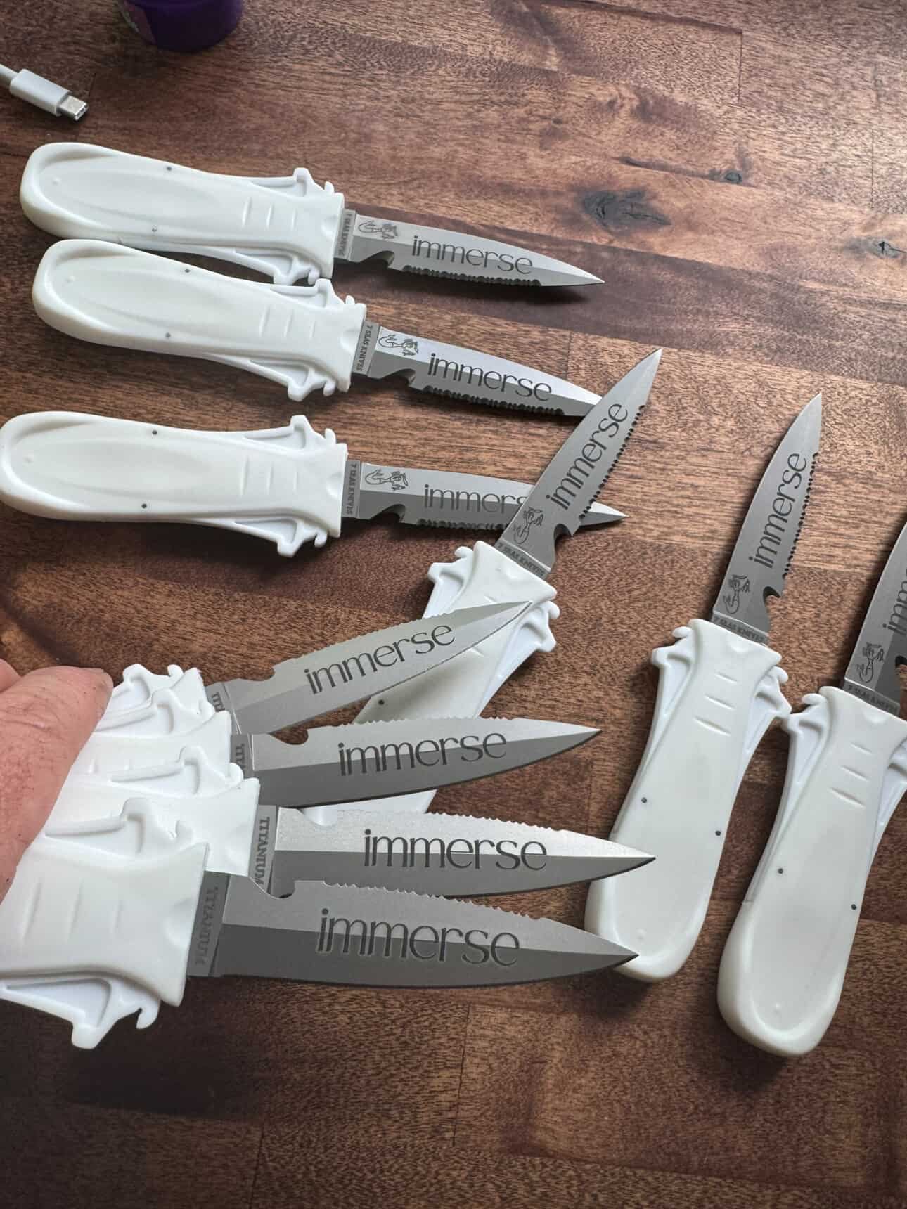 Shell Pattern Dive Knife SOLD OUT