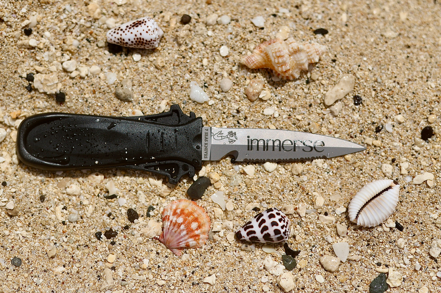 Shell Pattern Dive Knife SOLD OUT