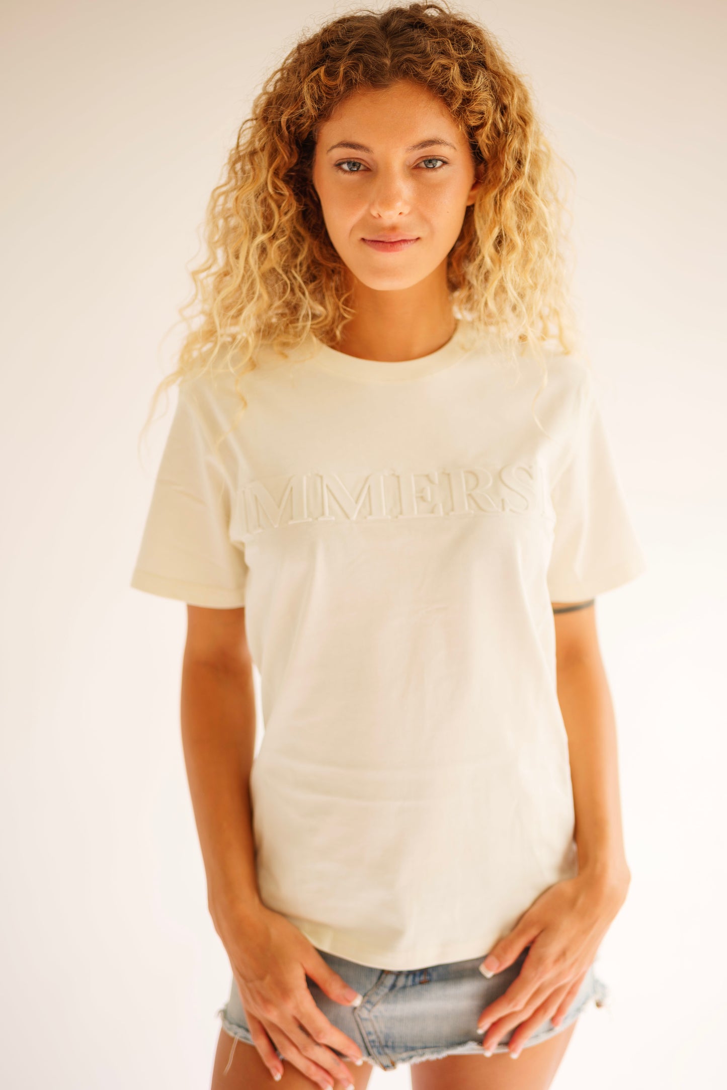 Embossed T-shirt