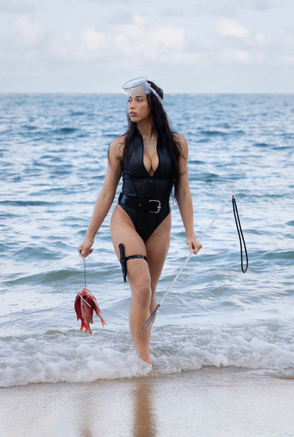 2mm APEX Black Smoothskin Sleeveless Springsuit